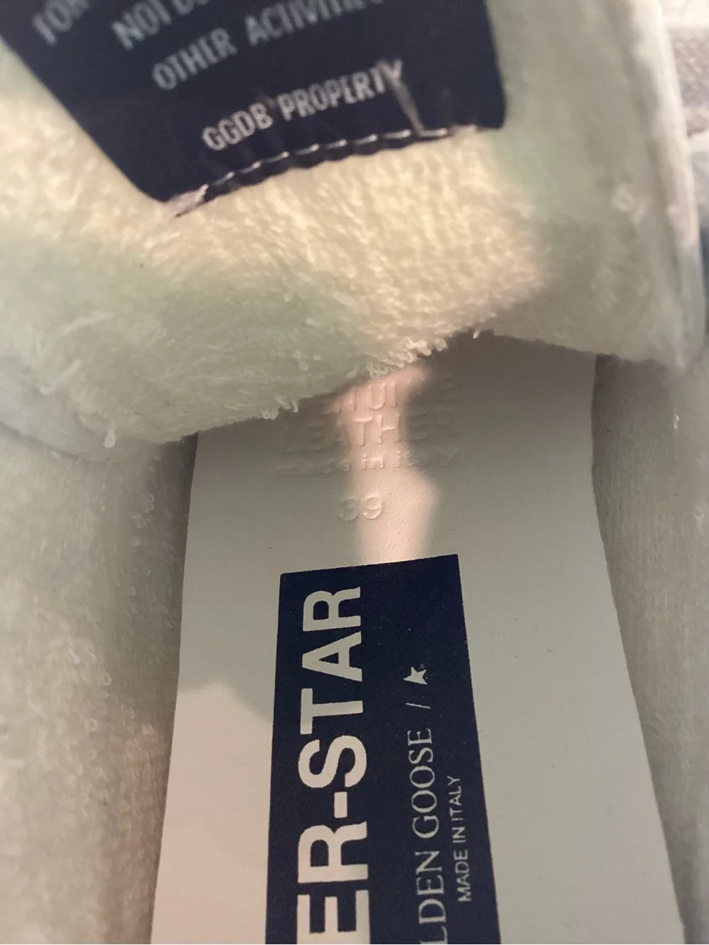 Golden Goose Mid Star Sneakers Womens  EU 39 White Silver Distressed Luxury